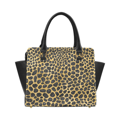 Leopard Print Classic Shoulder Handbag
