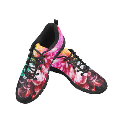 Women's Breathable Floral Sneakers