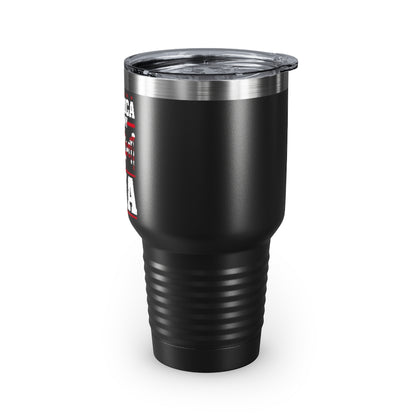 America Is In My DNA Ring-neck Tumbler 30oz