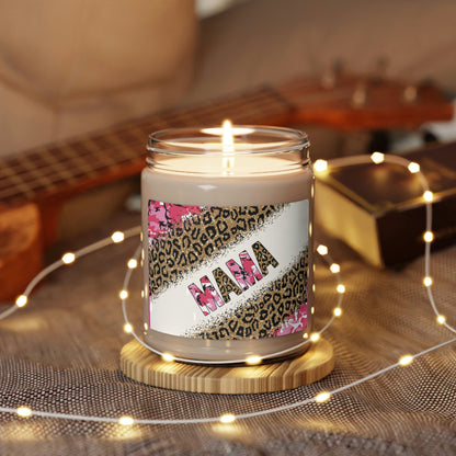 Mama Animal Print Scented Soy Candle 9oz