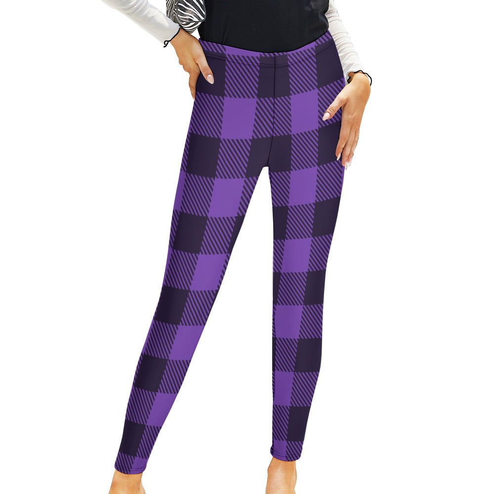 Buffalo Plaid Regular Leggings