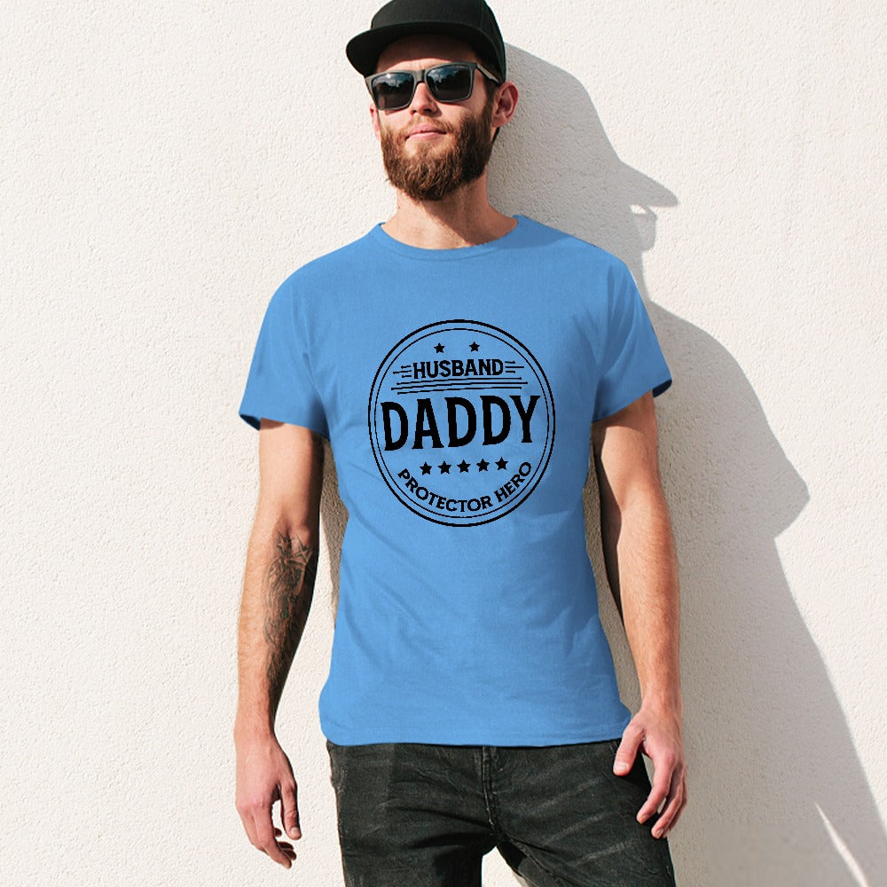 Husband Daddy Protector Hero T-Shirt