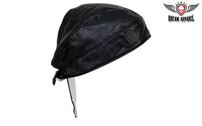 Leather Reversible Cap