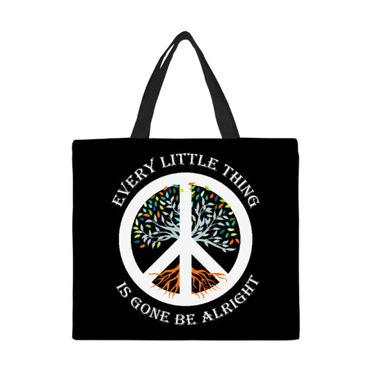 Every Little Thing Canvas Tote Bag Large