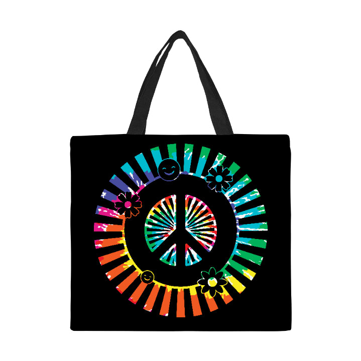 Peace Canvas Tote Bag Large