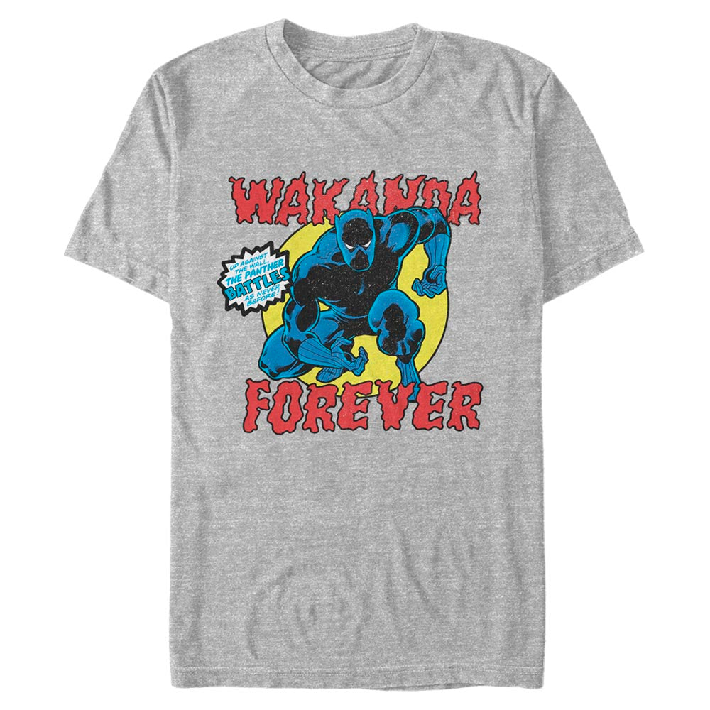 Men's Marvel Panther Battles T-Shirt