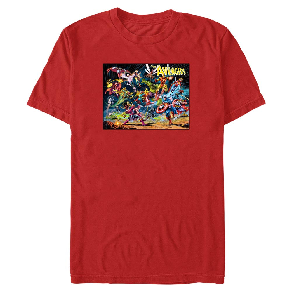 Men's Marvel Avengers Classic The Avengers 60th Cover T-Shirt