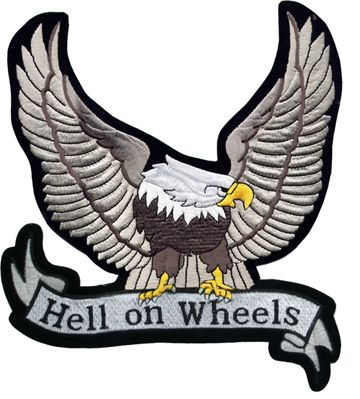 Silver Eagle Hell on Wheels Patch