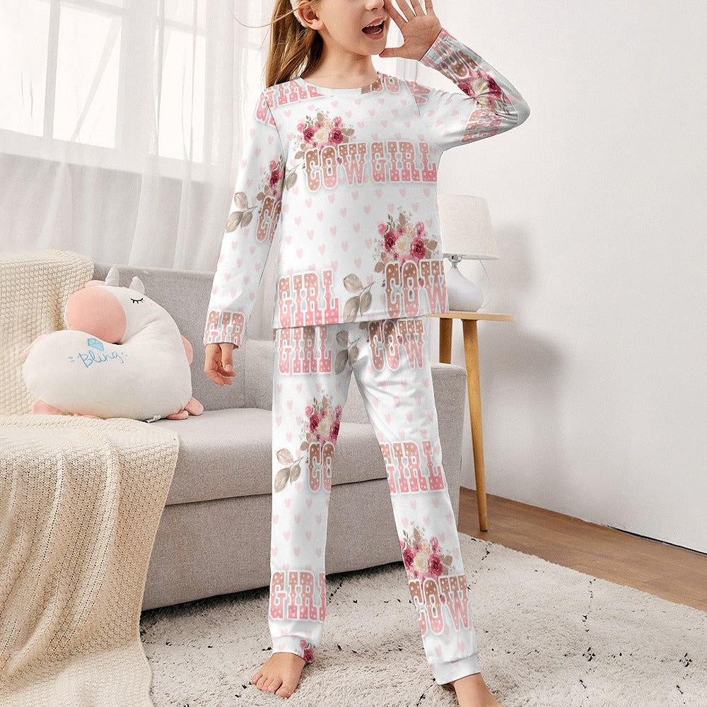 Cowgirl Girl's Pajama Set