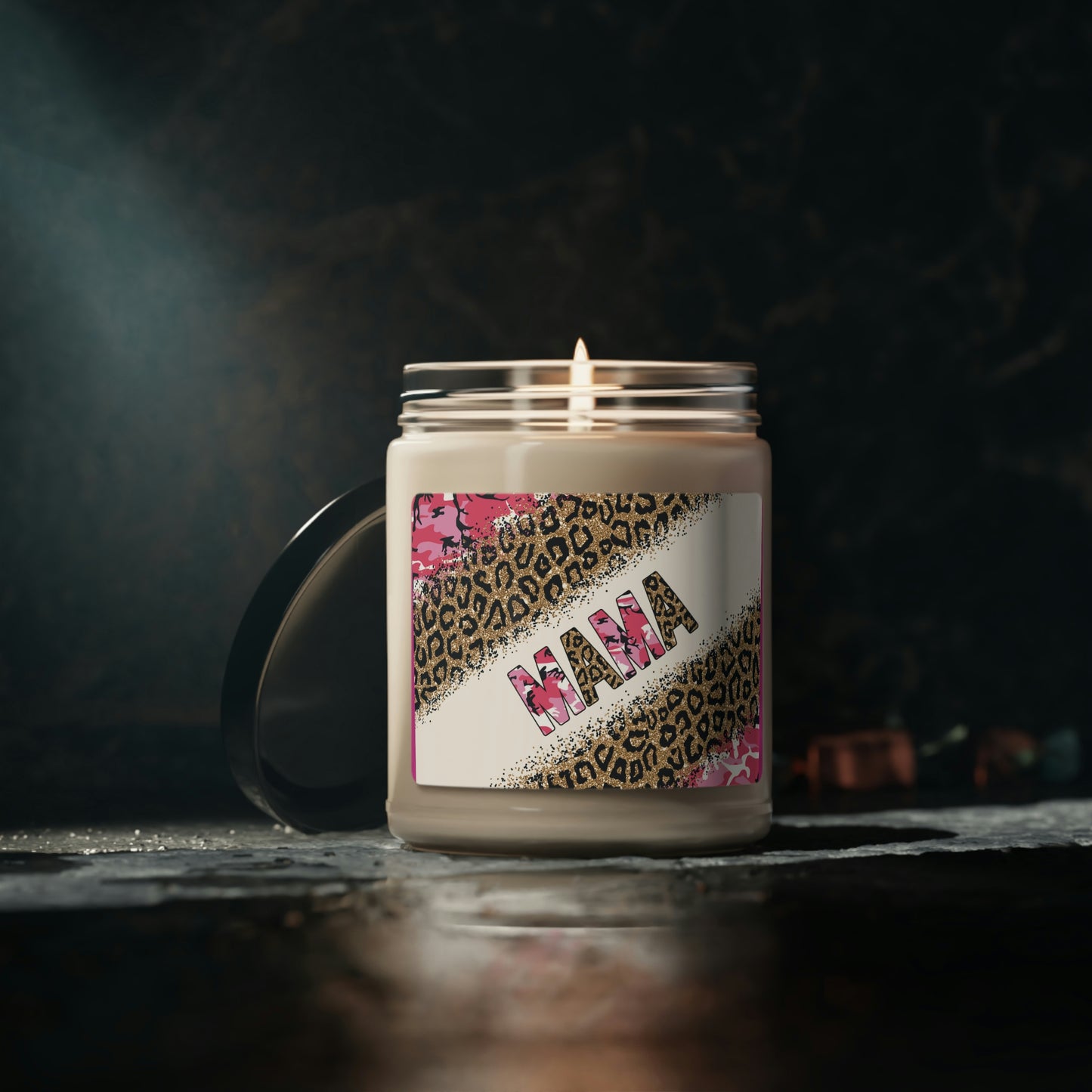 Mama Animal Print Scented Soy Candle 9oz