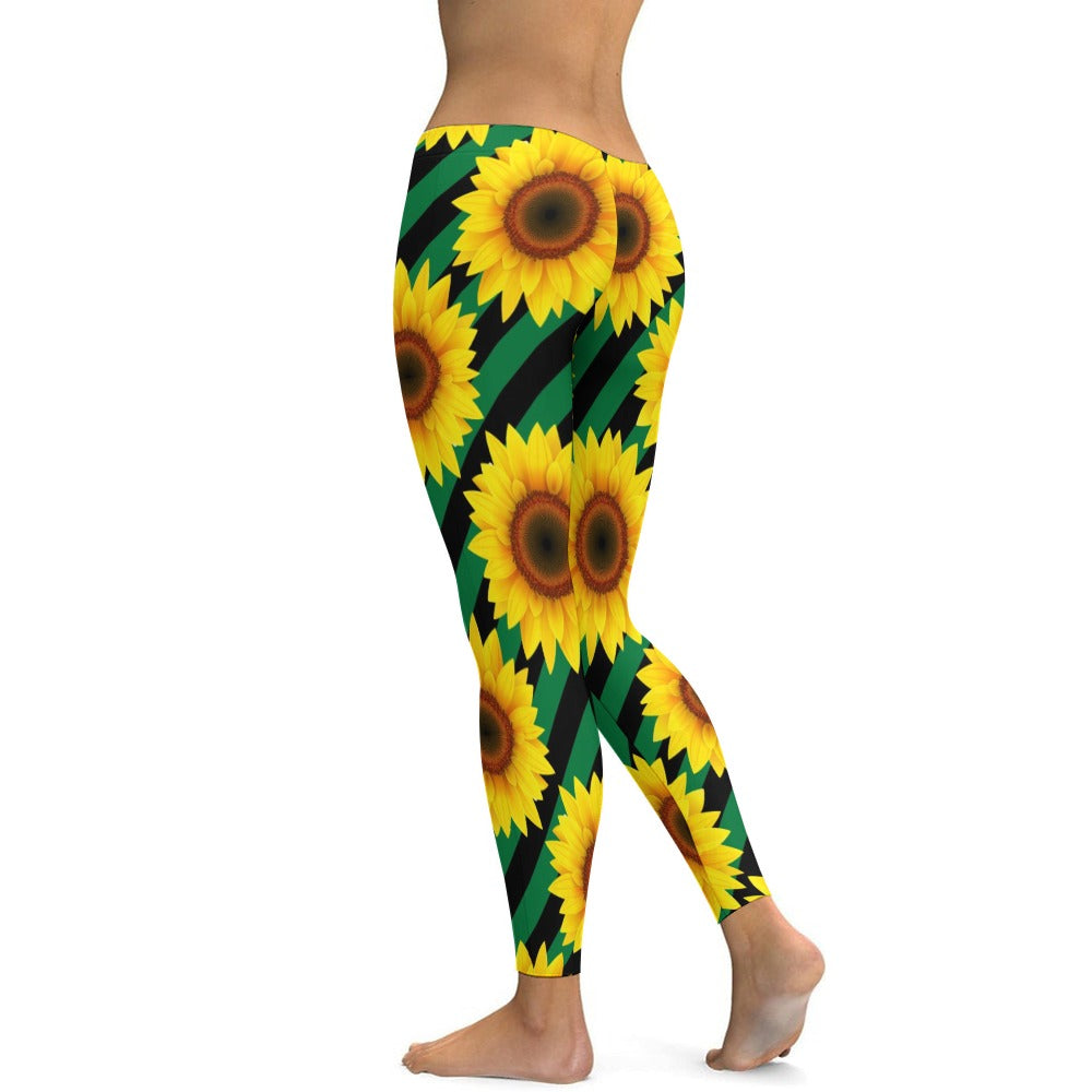 Sunflower Soft Ladies Tight Yoga Pants