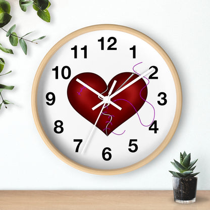 Heart Wall clock