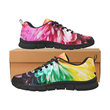 Women's Breathable Floral Sneakers