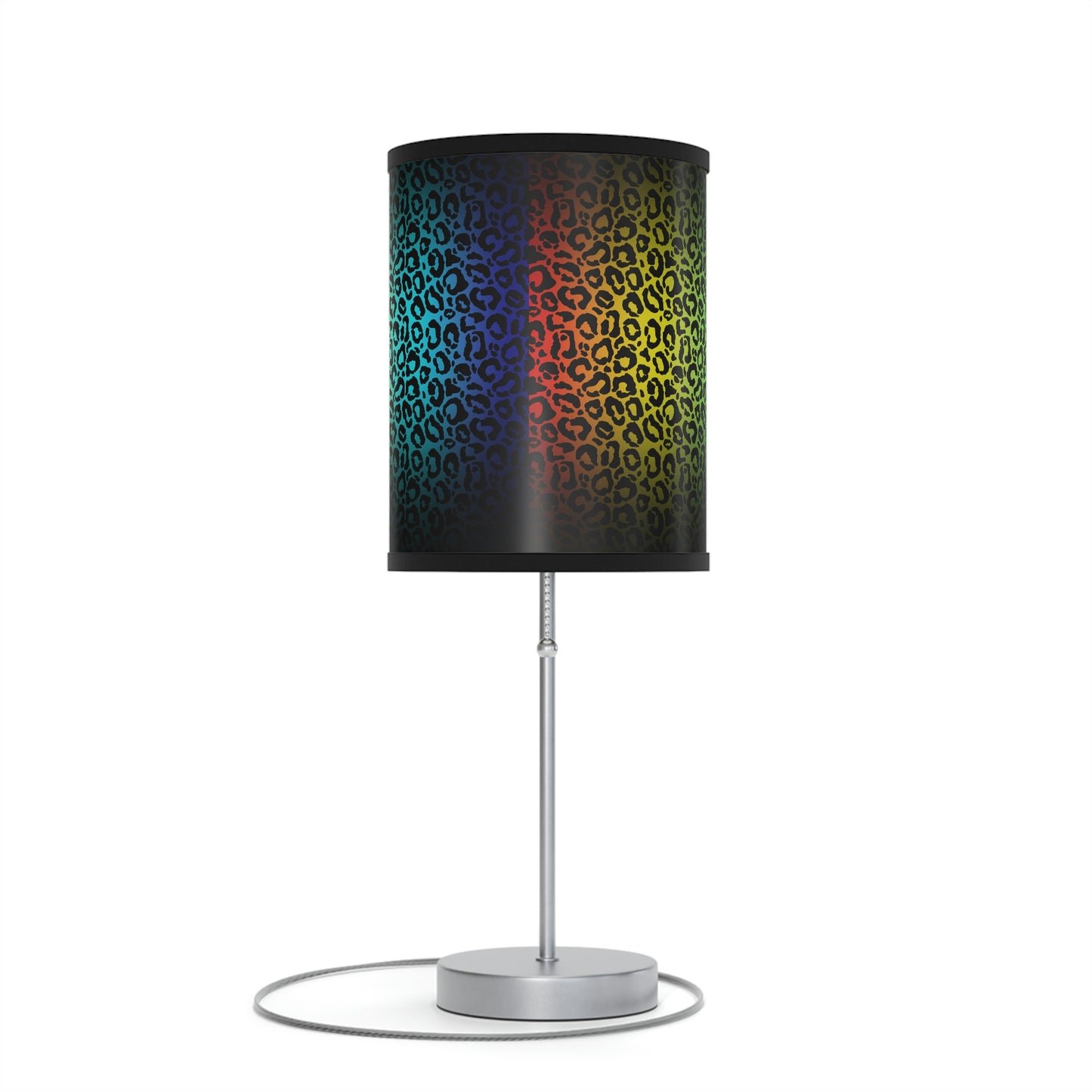 Tie Dye Animal Print Lamp on a Stand US|CA plug