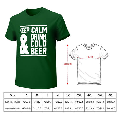 Keep Calm & Drink Cold Beer