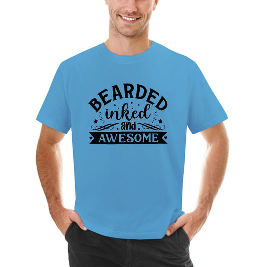 Bearded Inked and Awesome T-Shirt